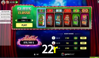 Descubra o Mundo do Cassino Online com 22r